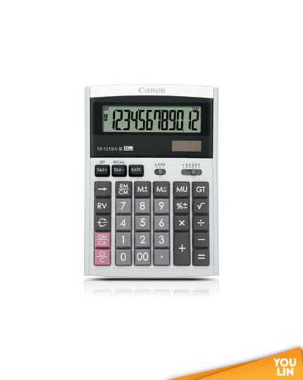Canon Calculator 12 Digits TX-1210HI III