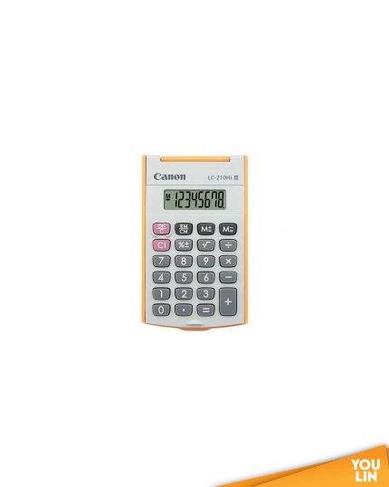 Canon Pocket Calculator 8 Digits LC-210HI III - Orange