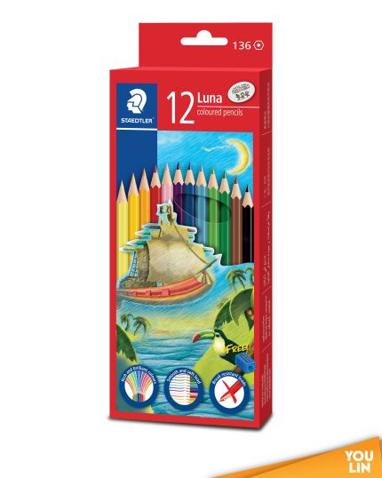 STAEDTLER 136 12 Colour Pencil (L)