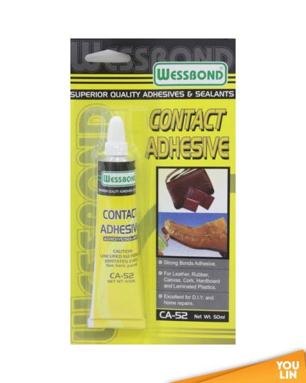 Wessbond CA-52 50ml Adhensive Glue - Yellow