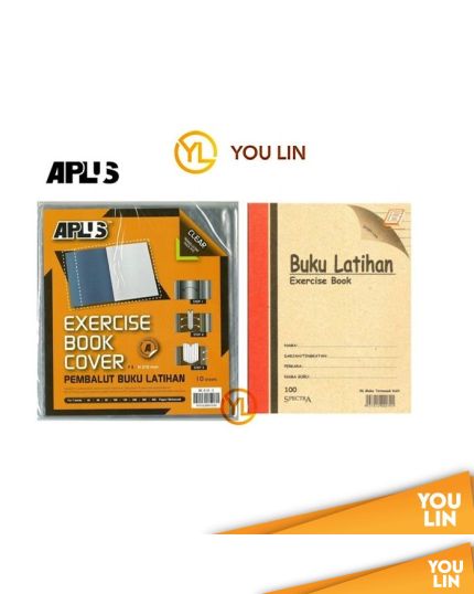 APLUS BC210-E Exercise Book Cover - Emboss 10'S