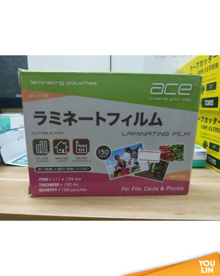 ACE Laminating Film 111mm x 154mm (A6) 100pc
