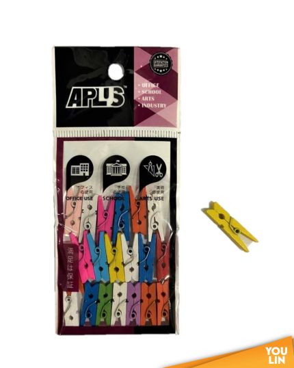 APLUS Mini Clip Small 2.5cm 20pcs - Colour