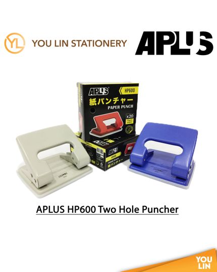 APLUS HP600 Two Hole Paper Punch / Puncher 