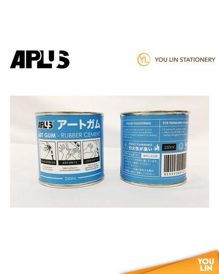 APLUS AG250 Art Gum - Rubber Cement 250ML