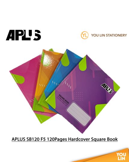 APLUS SB120 F5 120pgs Hardcover Sq Book