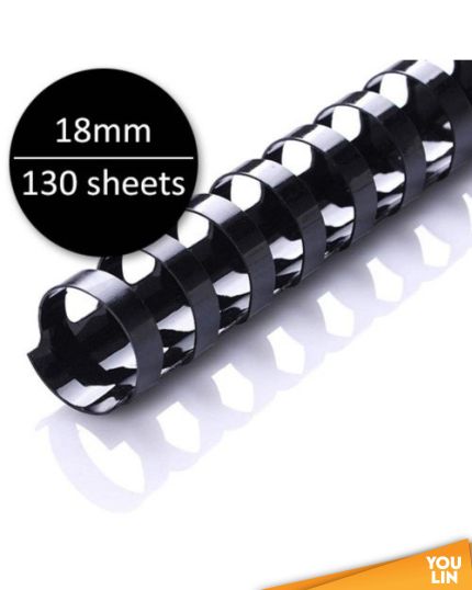 APLUS 18mm Binding Comb - Black 100'S