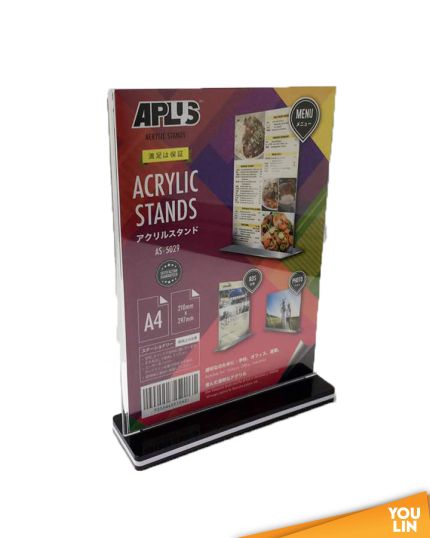 APLUS AS-5029 A4 Acrylic Stand - Vertical