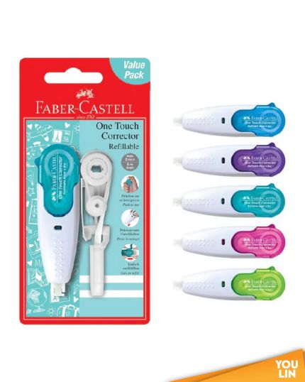 Faber Castell 169204 One Touch Corrector + 1Pc Refill