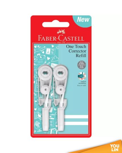 Faber Castell 169205 One Touch Corrector Refill X2