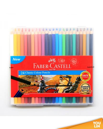 Faber Castell 115896 Classic Colour Pencil 24