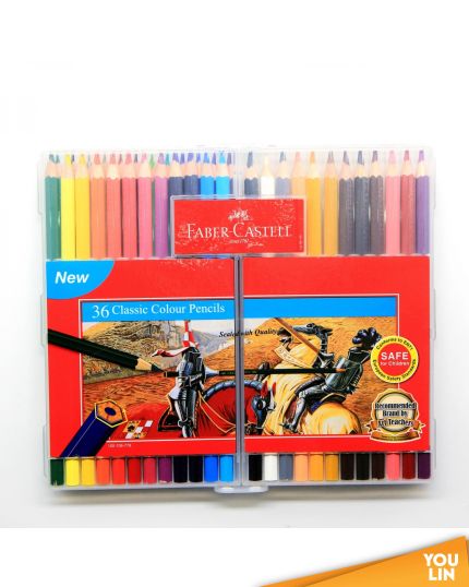 Faber Castell 115898 Classic Colour Pencil 36