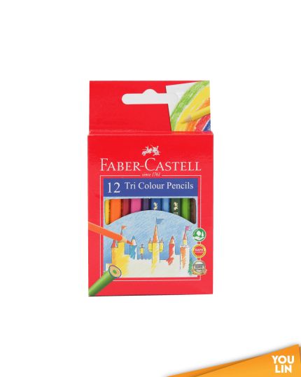 Faber Castell 115902 12S Tri-Colour Pencil