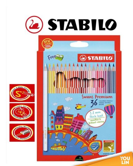 STABILO 1868B 36C Colour Pencil (L)