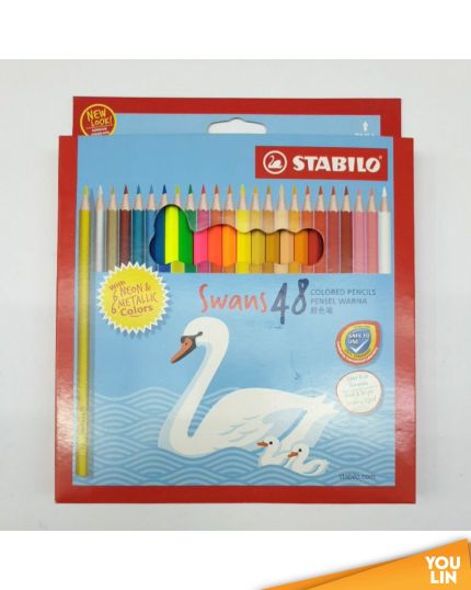 STABILO 1879M 24C Neon & Metalic Colour Pencil (L)