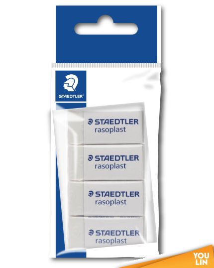 STAEDTLER 526 B30 PB4 Rasoplast Eraser (Pack of 4)