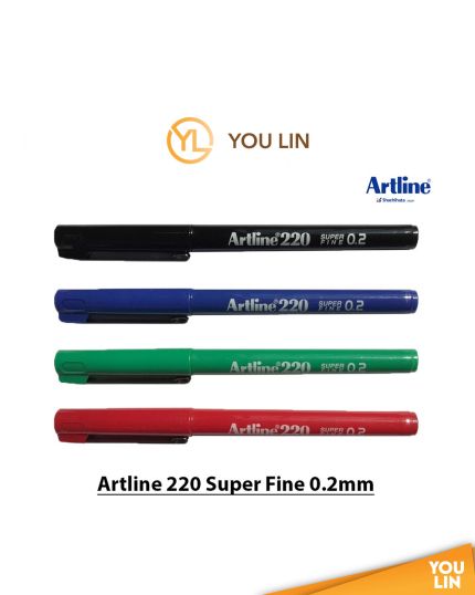 Artline 220 Writing Pen 0.2mm