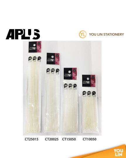 APLUS CT20025 3MM X 200MM Cable Tie 25'S/pkt
