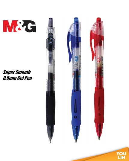 M&G R3 0.5MM GEL PEN (GP-1163/AGP02372)