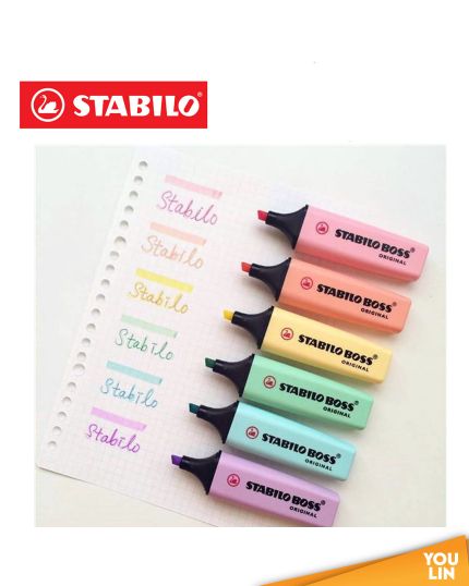 STABILO Boss Pastel Highlighter 