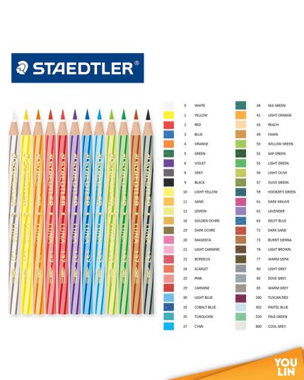 STAEDTLER 137-10-0 Luna Watercolor Pencil - White