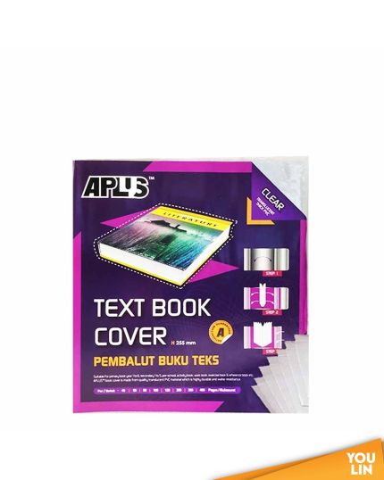 APLUS BC255-E Text Book Cover - Emboss 10'S