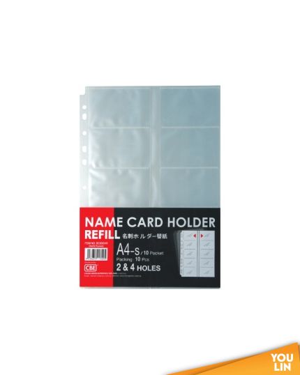 CBE BC300HR A4 10'S Name Card Pocket Refill