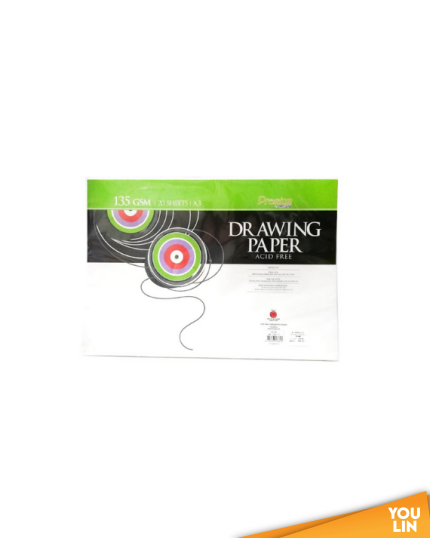 Campap CA3761 A3 135GSM Drawing Paper