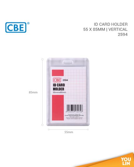 CBE 2594 Crystal Id Card Holder