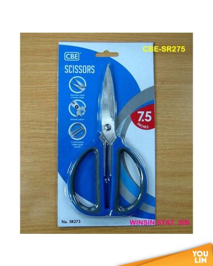 CBE SR275 7.5" Soft Grip Scissors