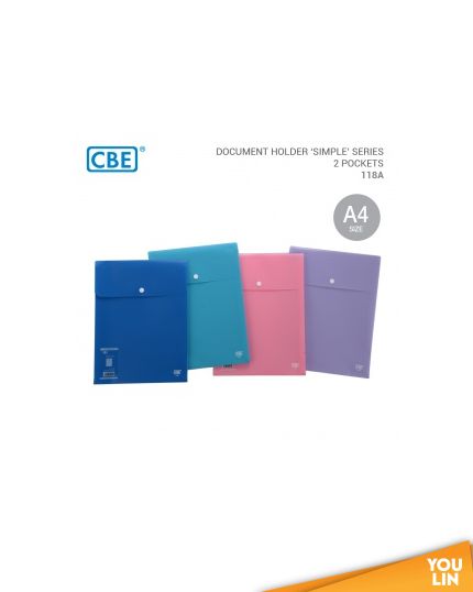 CBE 118A Document Holder With 2 Pockets