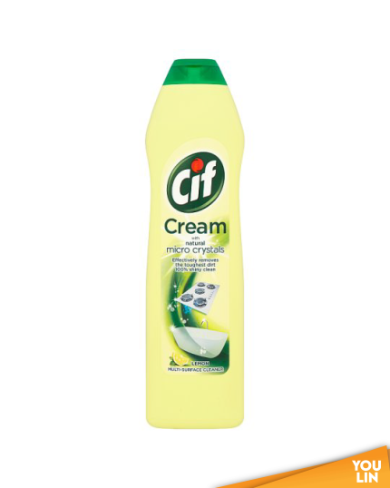 Cif Cream Lemon Multi-Surface Cleaner 500ml