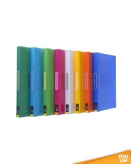 Kokuyo Color Tag Clear Book 40 Pocket