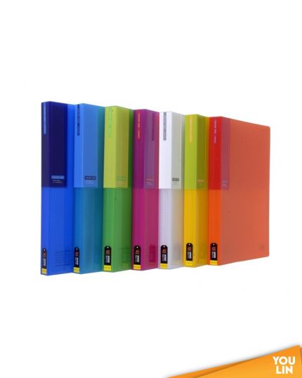 Kokuyo BI-Color Tag Clear Book 40 Pocket