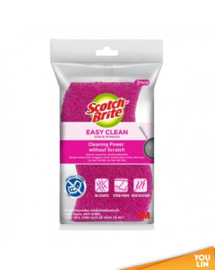 Scotch-Brite Easy Clean Anti-Bacterial Scrub Sponge
