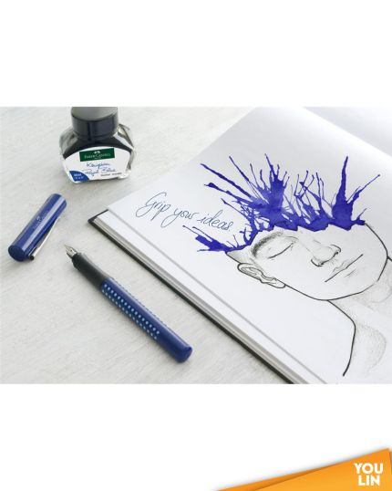 Faber Castell Ink Bottle 30ML For Fountain Pen (Erasable)