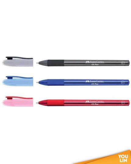 Faber Castell 0.7MM Cx Plus Ball Pen (Per Pcs) - Colour