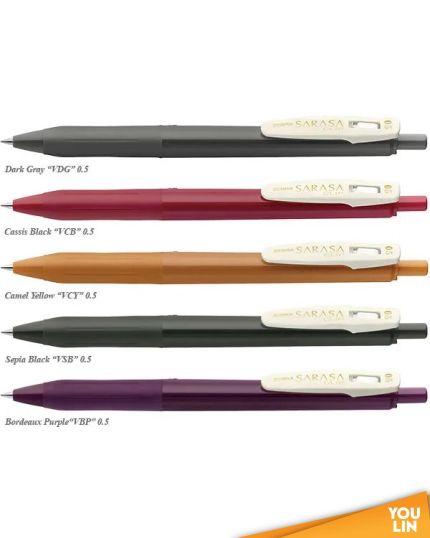 Zebra JJ15 Sarasa Clip Gel Pen 0.5MM - Vintage 2