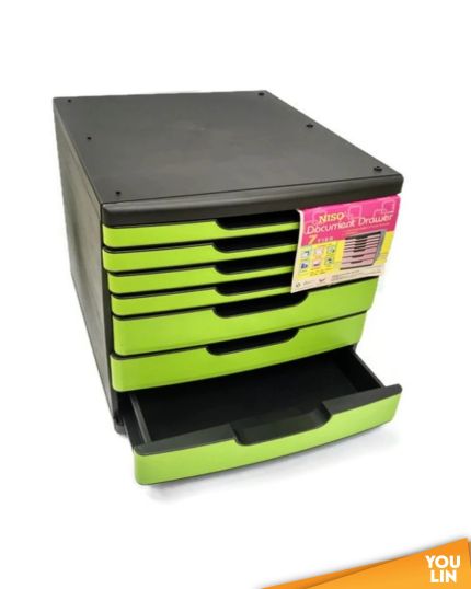 NISO 8844 7 Tier Color Document Drawer