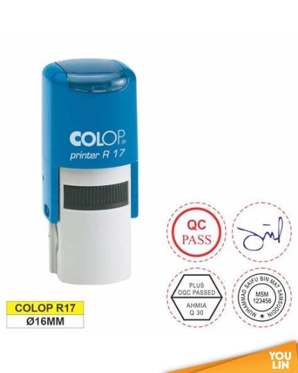 COLOP Self-Inking Round R17 (max. 16mm)