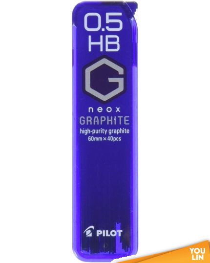 PILOT Pencil Leads 0.5 "Graphite" HB (PHRF5G-20-HB)