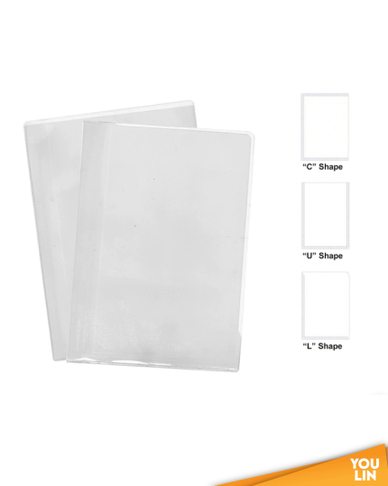 PVC F4 L/C/U-Shape Clear Folder