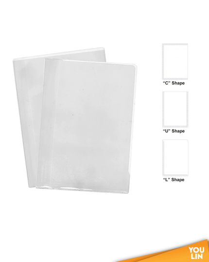PVC L/C/U-Shape Clear Folder