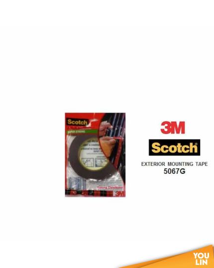 Scotch 5067G Exterior Mounting Tape 12MM X 7M