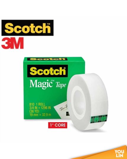 Scotch 810 Magic Tape 19mm x 32.9m