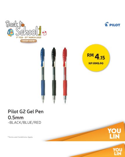 Pilot G2 0.5mm Gel Pen
