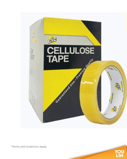 CIC Cellulose Tape 18mm x 40y