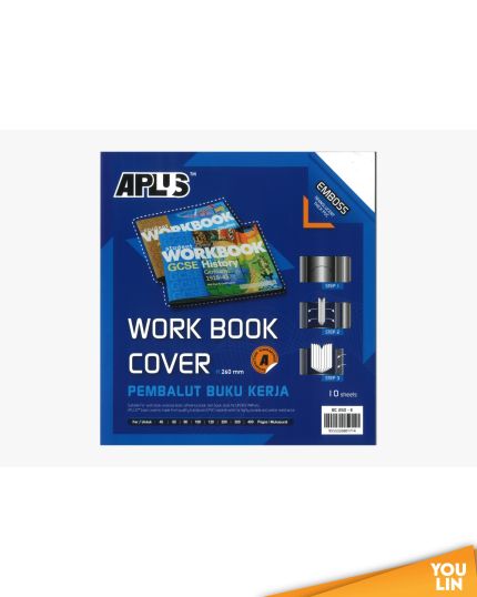 APLUS BC260-E Work Book Cover - Emboss 10'S