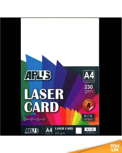 APLUS A4 230gm Laser Card 100'S