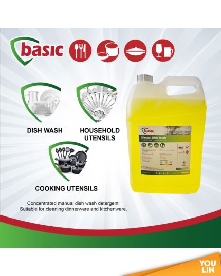 BASIC MANUAL DISH WASH - 10L